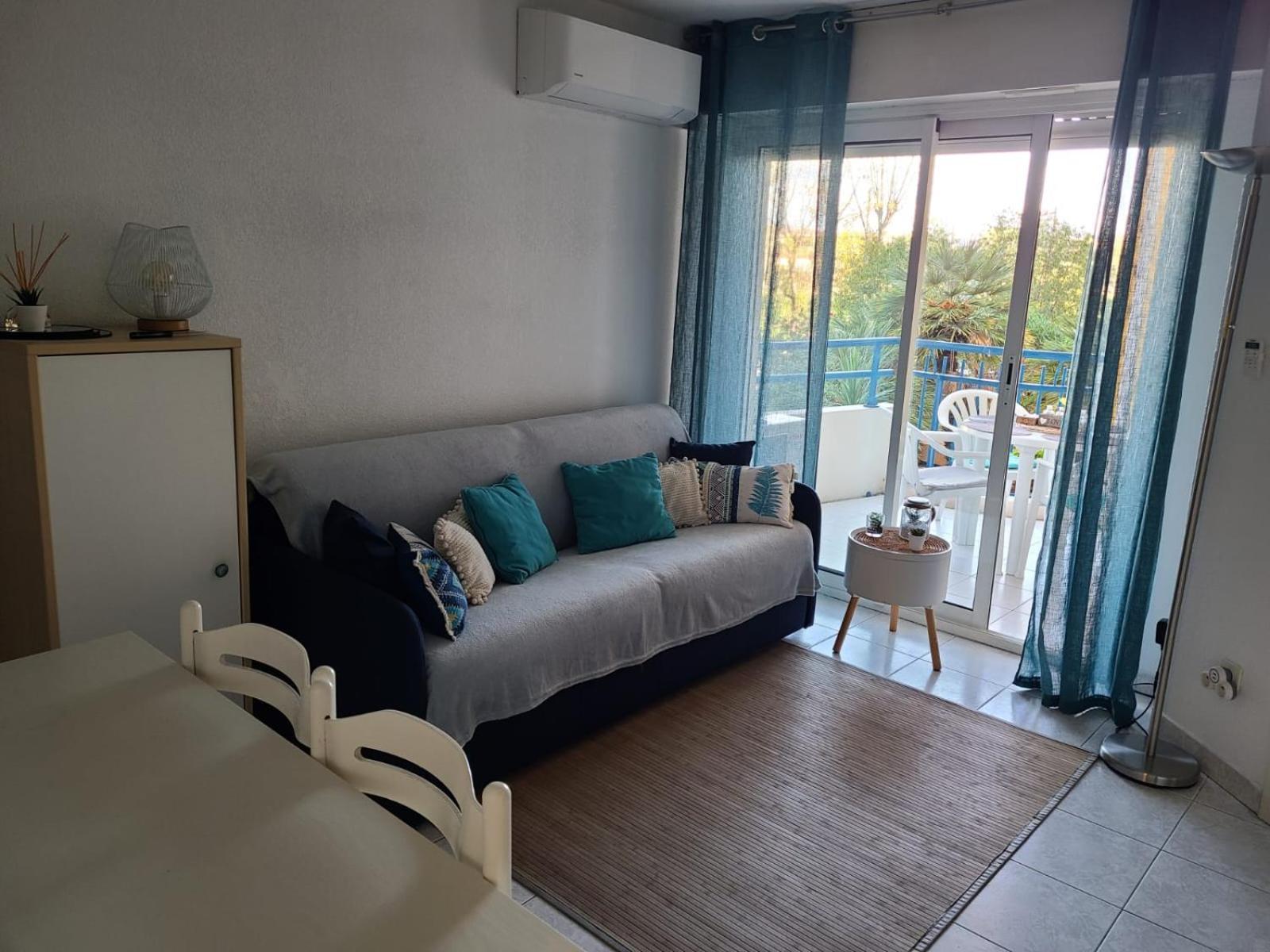 Fréjus T2 Climatise A 5 Minutes A Pied De La Plage Avec Parking, Piscine Et Wifi מראה חיצוני תמונה